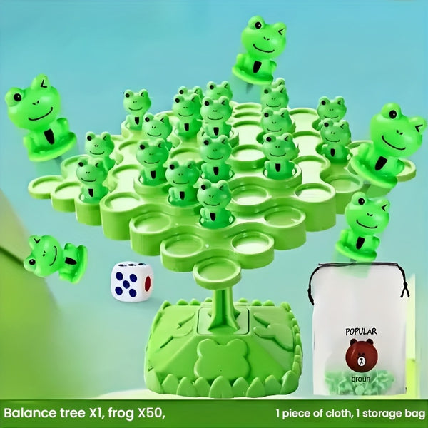 Happy Frog Balance Tree Fun Family Puzzle for Focus